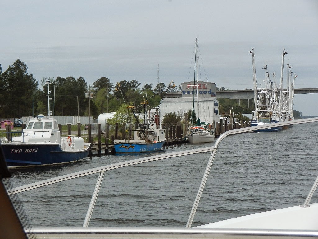 Guided Discovery Rough Weather Beaufort to Belhaven NC