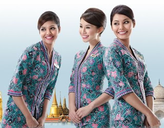 Baju batik pramugari model terbaru untuk maskapai indonesia Baju batik pramugari model terbaru untuk maskapai indonesia