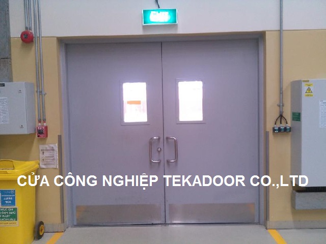 Cửa sắt thép chống cháy đa năng siêu việt Tekadoor Cửa sắt thép chống cháy đa năng siêu việt Tekadoor