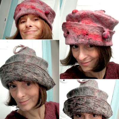 Cours chapeaux en laine feutrée-factory Cathy Cours chapeaux en laine feutrée-factory Cathy