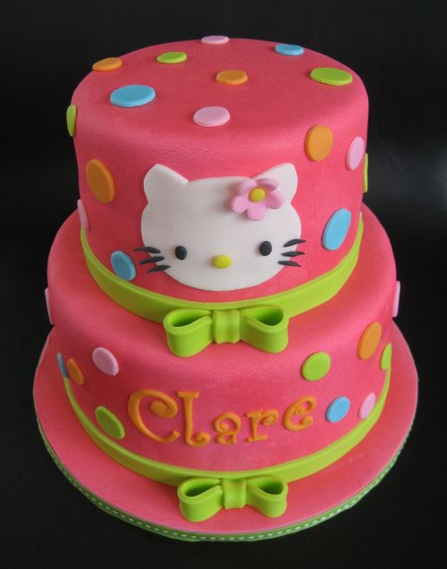  Gambar Kue Hello Kitty Lucu Ulang Tahun Hello Kitty Cake 