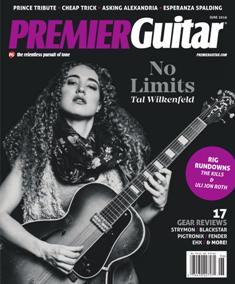 Premier Guitar - June 2016 | ISSN 1945-0788 | TRUE PDF | Mensile | Professionisti | Musica | Chitarra
Premier Guitar is an American multimedia guitar company devoted to guitarists. Founded in 2007, it is based in Marion, Iowa, and has an editorial staff composed of experienced musicians. Content includes instructional material, guitar gear reviews, and guitar news. The magazine  includes multimedia such as instructional videos and podcasts. The magazine also has a service, where guitarists can search for, buy, and sell guitar equipment.
Premier Guitar is the most read magazine on this topic worldwide.