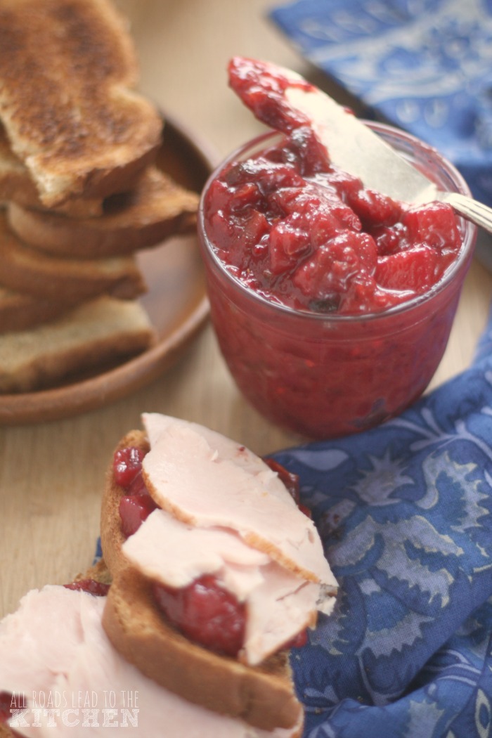 Pineapple Cranberry Chutney + Eat Like a Gilmore Cookbook Review