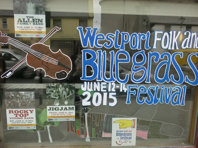 Westport Folk and Bluegrass Festival in County Mayo Ireland