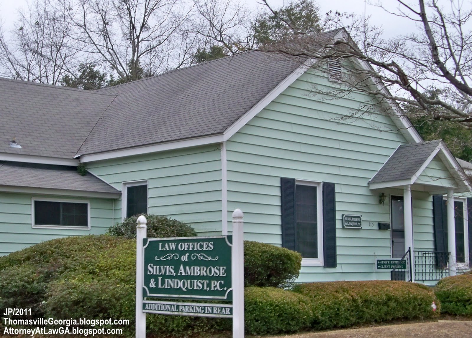 THOMASVILLE Thomas Restaurant Attorney Hospital Bank Hotel Fire
