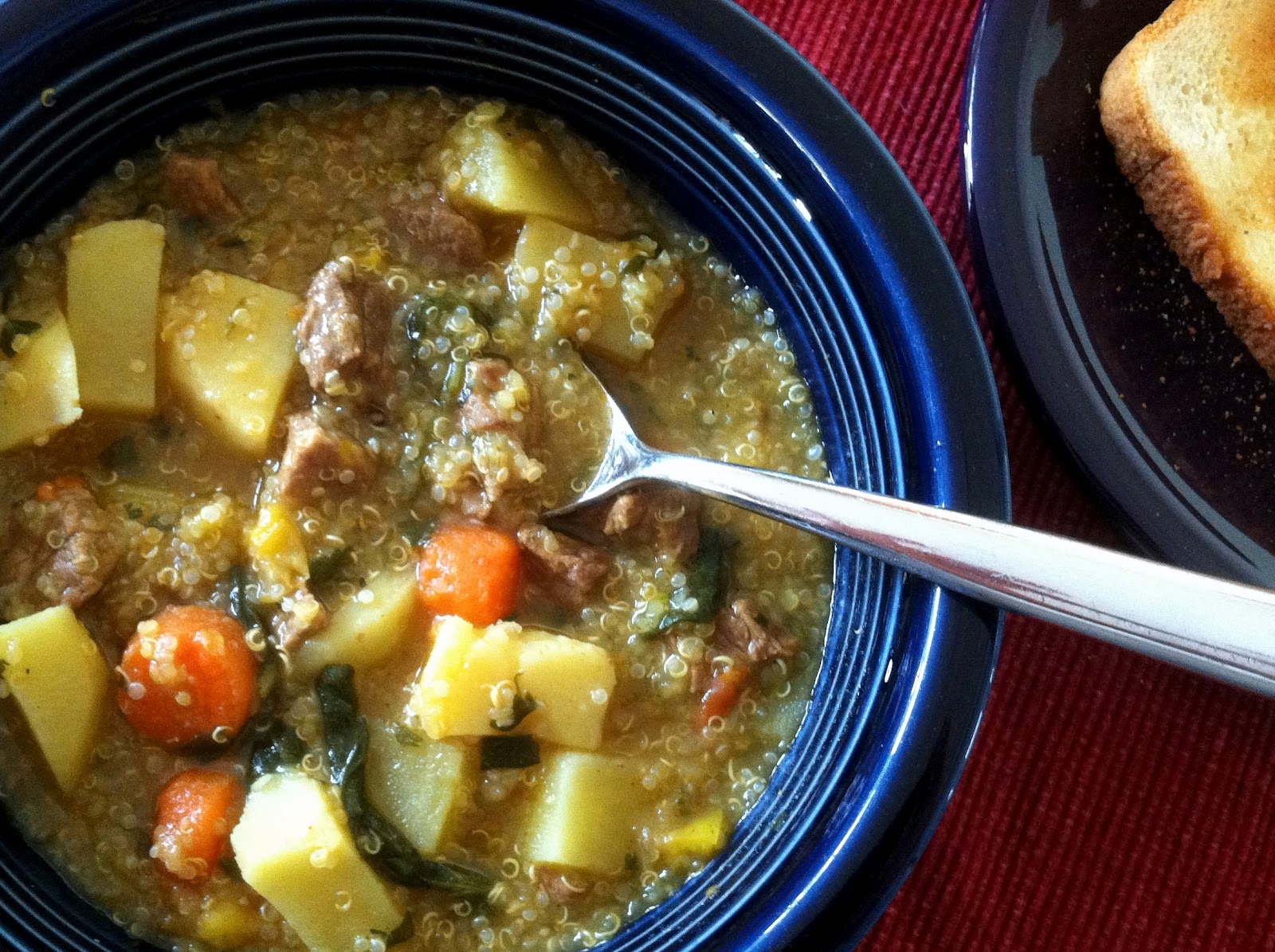 Beef, Potato, and Quinoa Stew