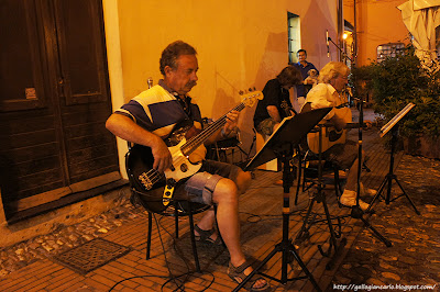 Musicisti per le strade di Albenga