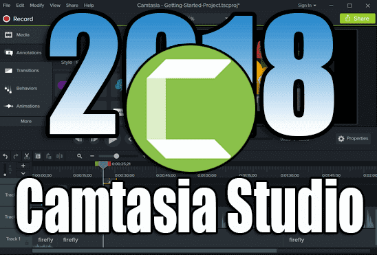 تحميل وتفعيل برنامج Camtasia Studio 2018 عملاق المونتاج وتصوير سطح المكتب