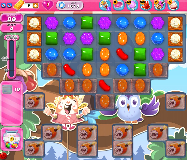 Candy Crush Saga 1678 Candy Crush Saga 1678