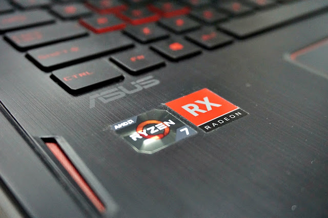 logo amd ryzen dan rx radeon review asus rog strix gl702zc