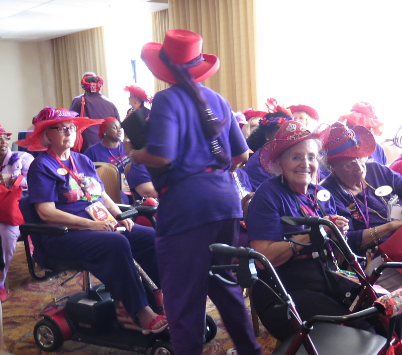 Carla's blog International Red Hat Society Convention in San Antonio
