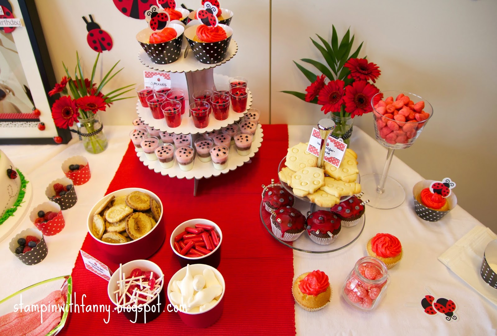stampin with fanny: Marienkäfer-Geburtstag: Die Candybar (das Herzstück!)