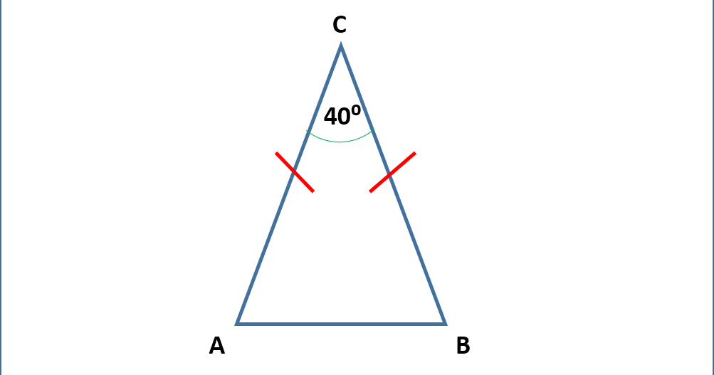 Mencari Besar Sudut Bawah Segitiga Sama Kaki Jika Diketahui Satu Sudut Lainnya Terbaru