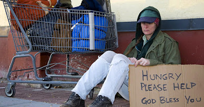Homeless veteran