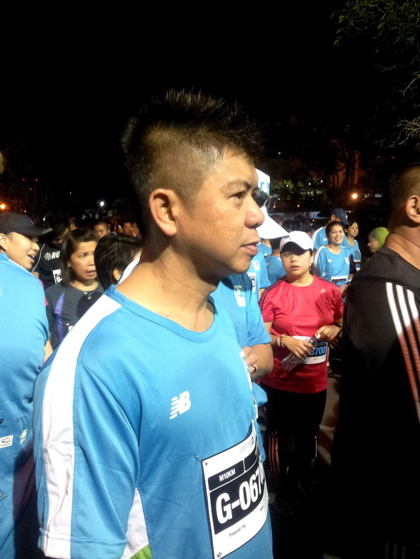 Simon Leong Brunei Darussalam Standard Chartered HalfMarathon 2013