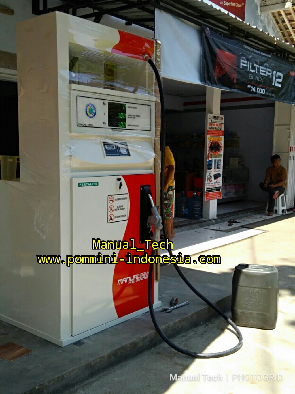 Harga Jual Pom Mini Satu Nozzle Manual Vortex Pertamini