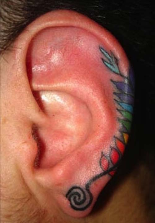 kulak üstü dövmeler over the ear tattoos kulak üstü dövmeler over the ear tattoos