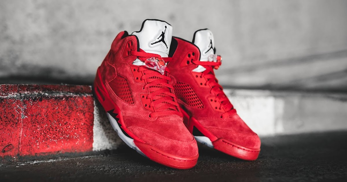 jordan 5 red stockx