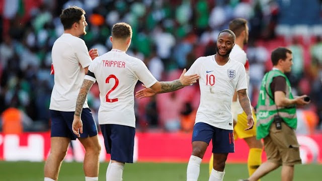 England Punished Nigeria for Sloppy First Half Display