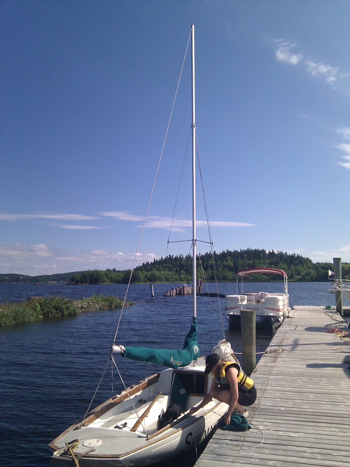 The Voyages of Sailmaker Circumnavigating Kennebecasis Island