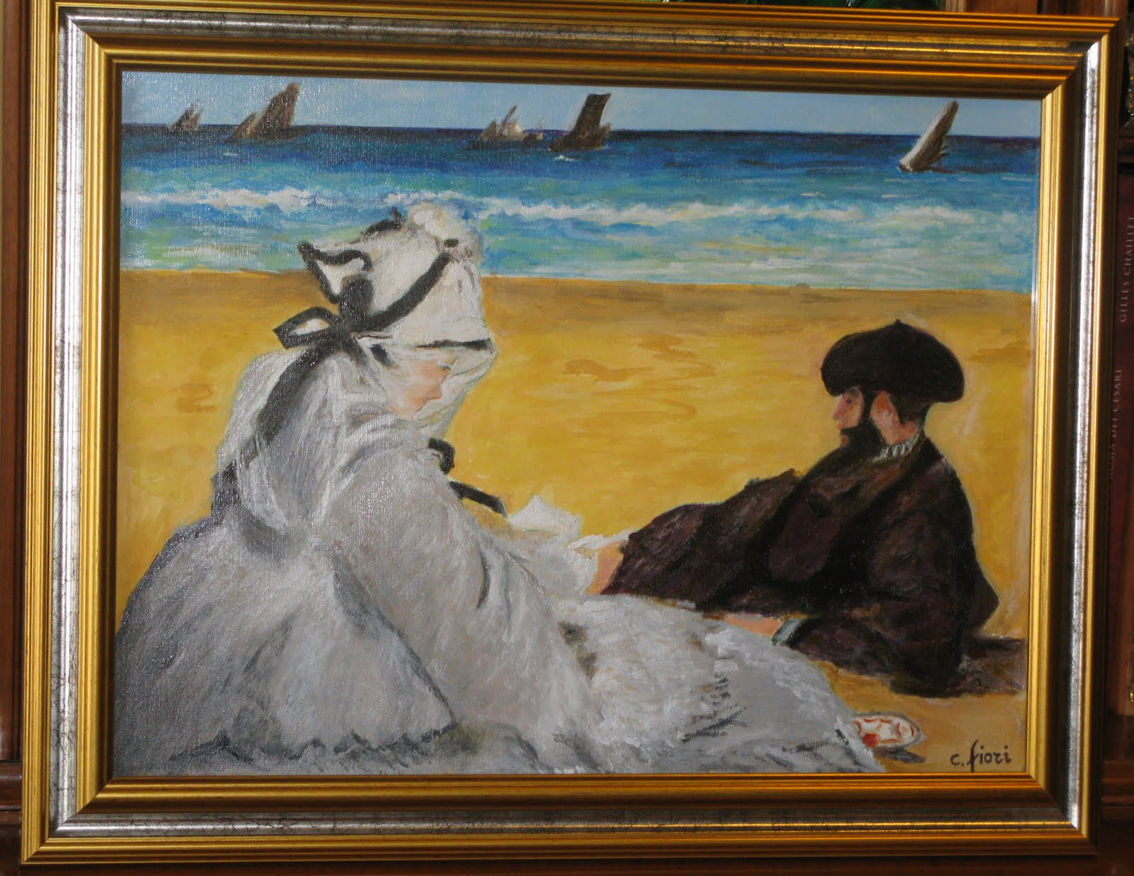 Le mie riproduzioni ad olio e......(