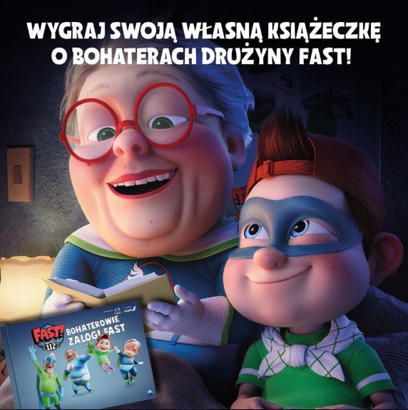Do wygrania 100 książeczek o Bohaterach drużyny FAST Konkurs