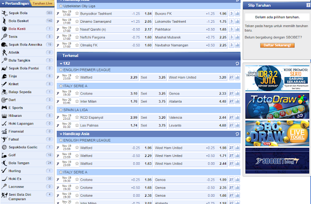 sbobet