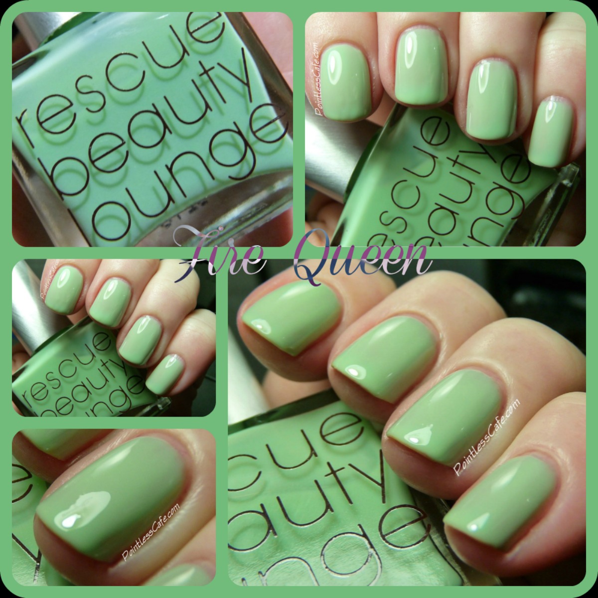 Pointless Cafe: Rescue Beauty Lounge - Fan Collection 2.0 Swatches and  Review