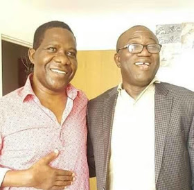 Aww! Incoming Ekiti Governor Visits Man Who Took A Bullet For Him In London [Photos] %Post Title