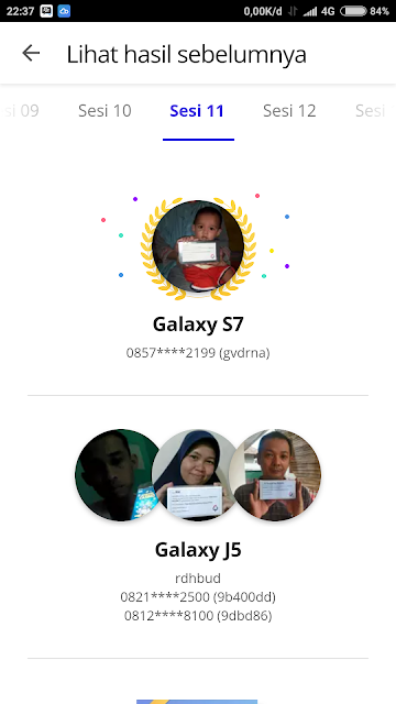 Pemenang Undian Cashtree