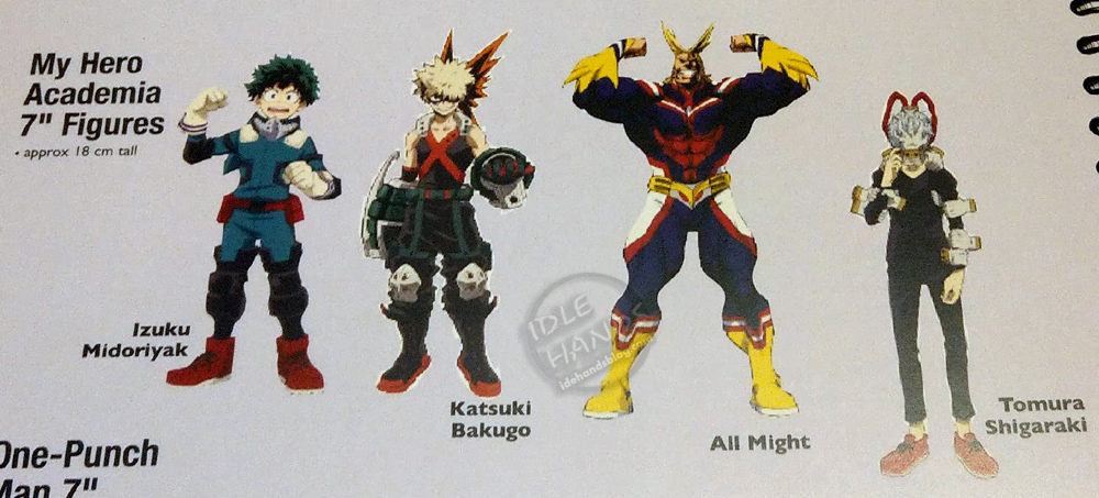 my hero academia figures 2019