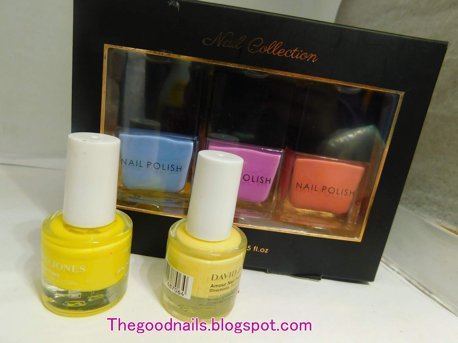 David Jones Nail Polishes Swatch and Review (Boxing Day Haul part 2)