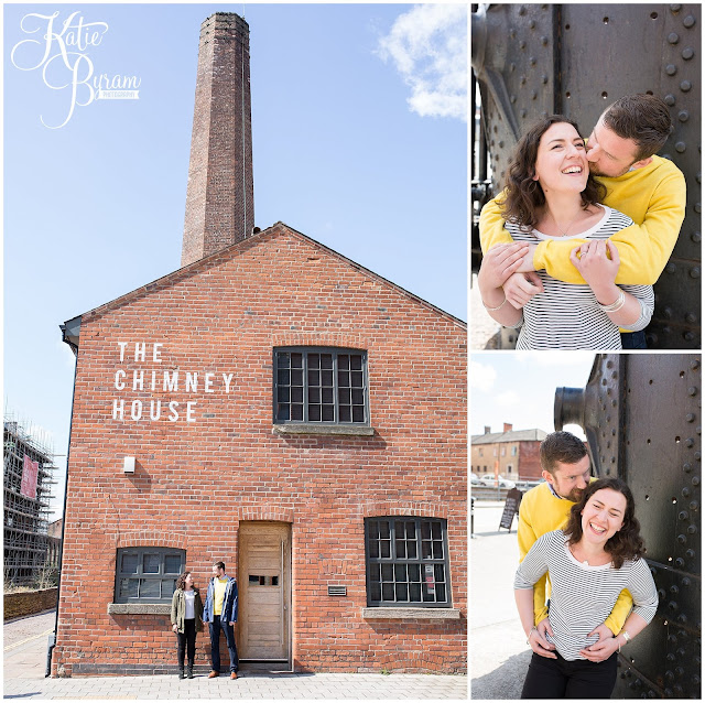 kelham island museum, kelham island wedding, sheffield wedding photography, katie byram photography, kelham island pre-wedding shoot, kelham island engagement, fun, relaxed, quirky wedding photography, yorkshire wedding venue, sheffield wedding venue