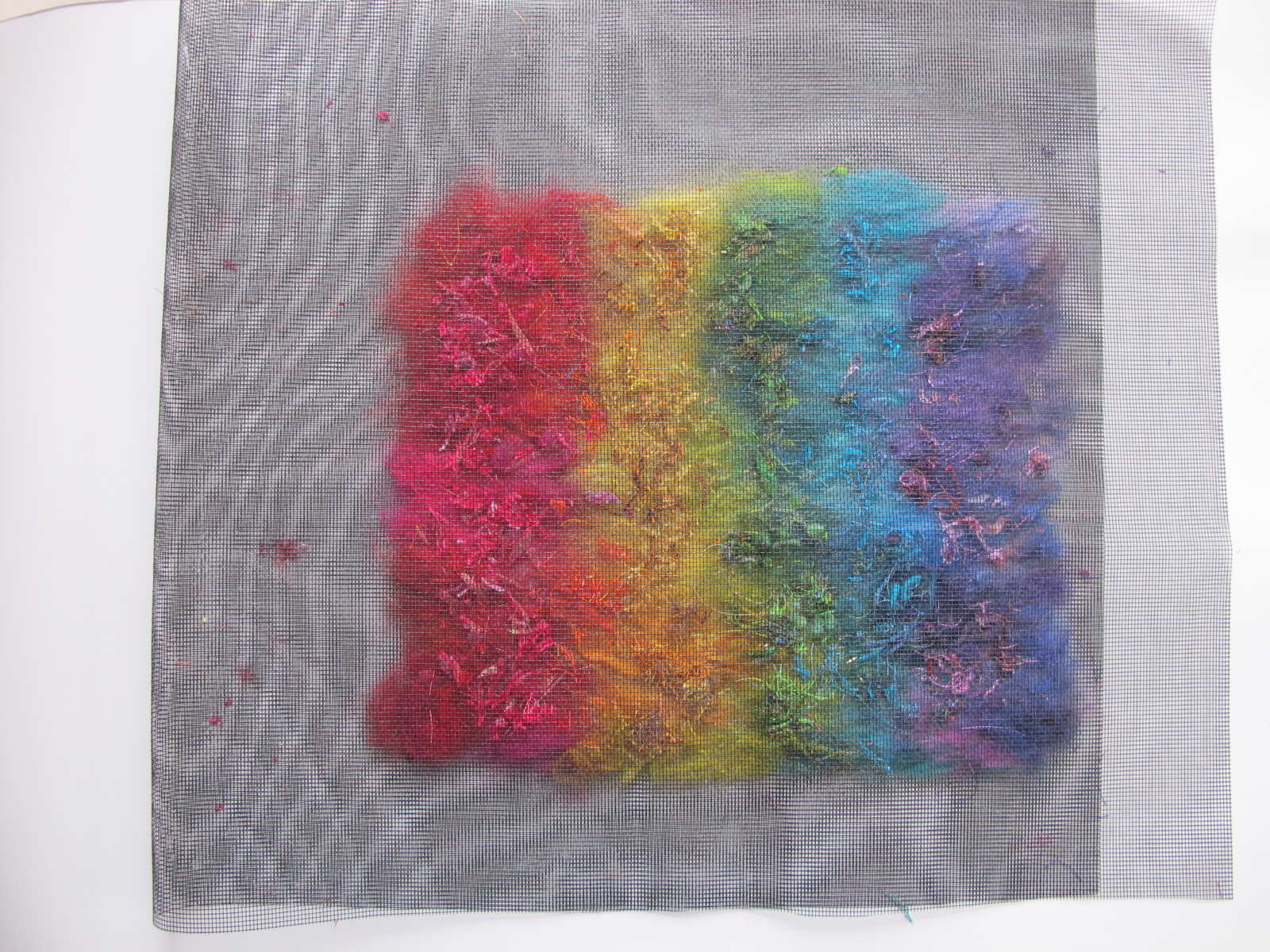 Amore Fecit Tutorial Silk Paper Making Werkbeschrijving Zijdepapier