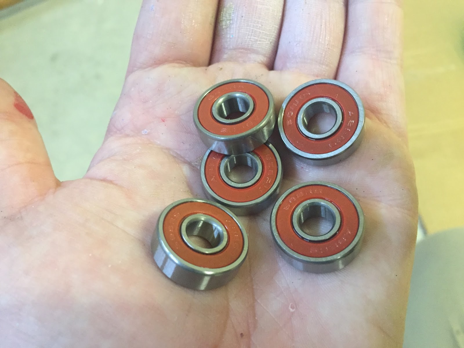 diy fidget spinner with bearings