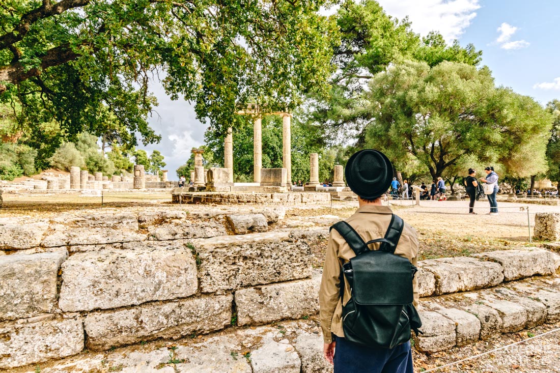 Exploring Olympia in Greece
