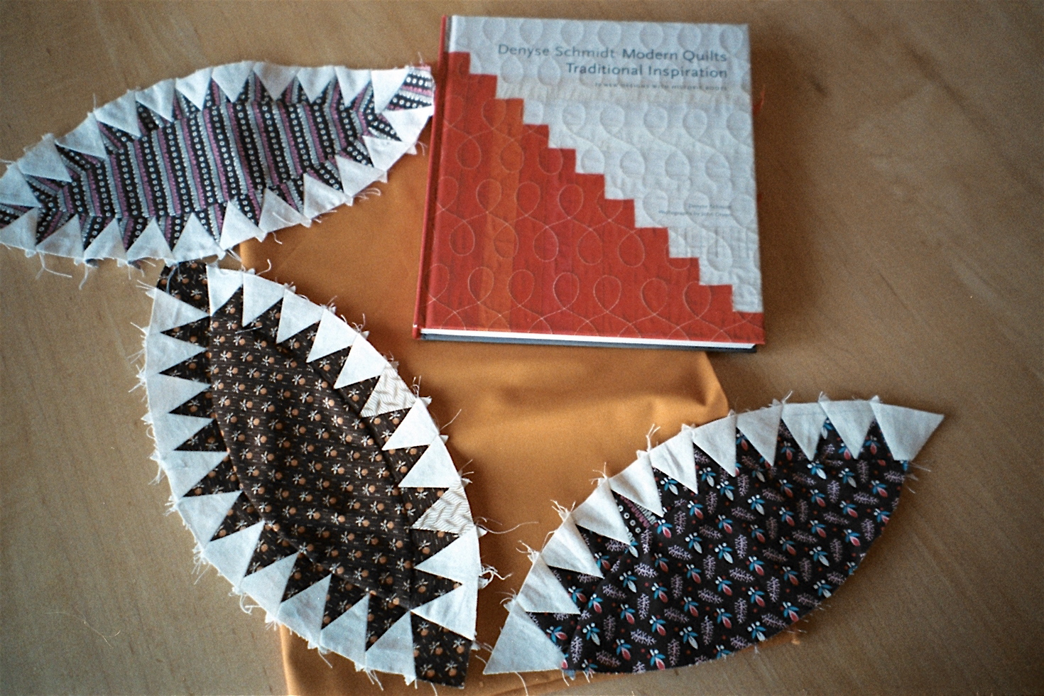 Gold & Straw Modern Quilts, Traditional Inspiration