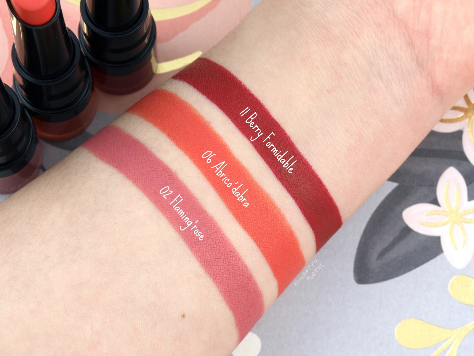 Bourjois | Rouge Velvet The Lipstick: Review and Swatches