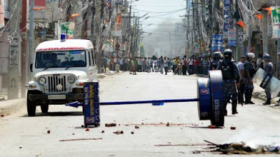 Madhesi protester killed on police shoot out in Saptari 