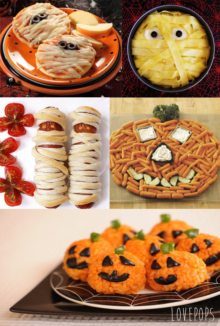 LovePops SEMANA TEMÁTICA HALLOWEEN Comidas de Halloween