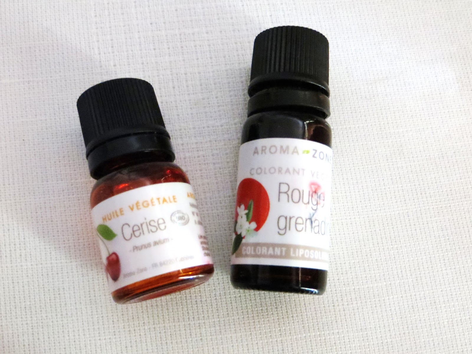 Latys Gloss pétillant à la Cerise Bio ( tests aromazone )
