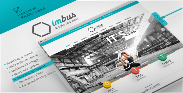 Imbus – Responsive Joomla Template