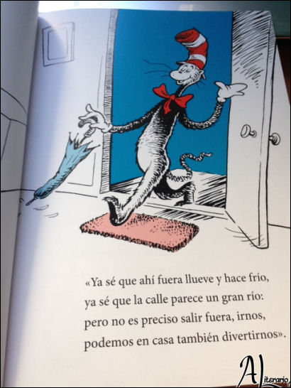 Arte literario: El Gato Garabato, Seuss