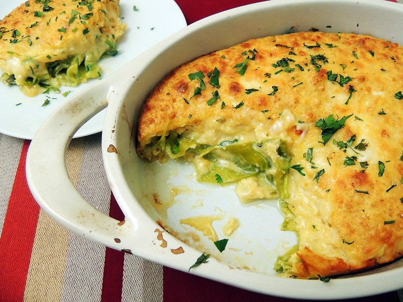 Chile Rellenos Casserole with Hatch Green Chiles Bobbi's Kozy Kitchen