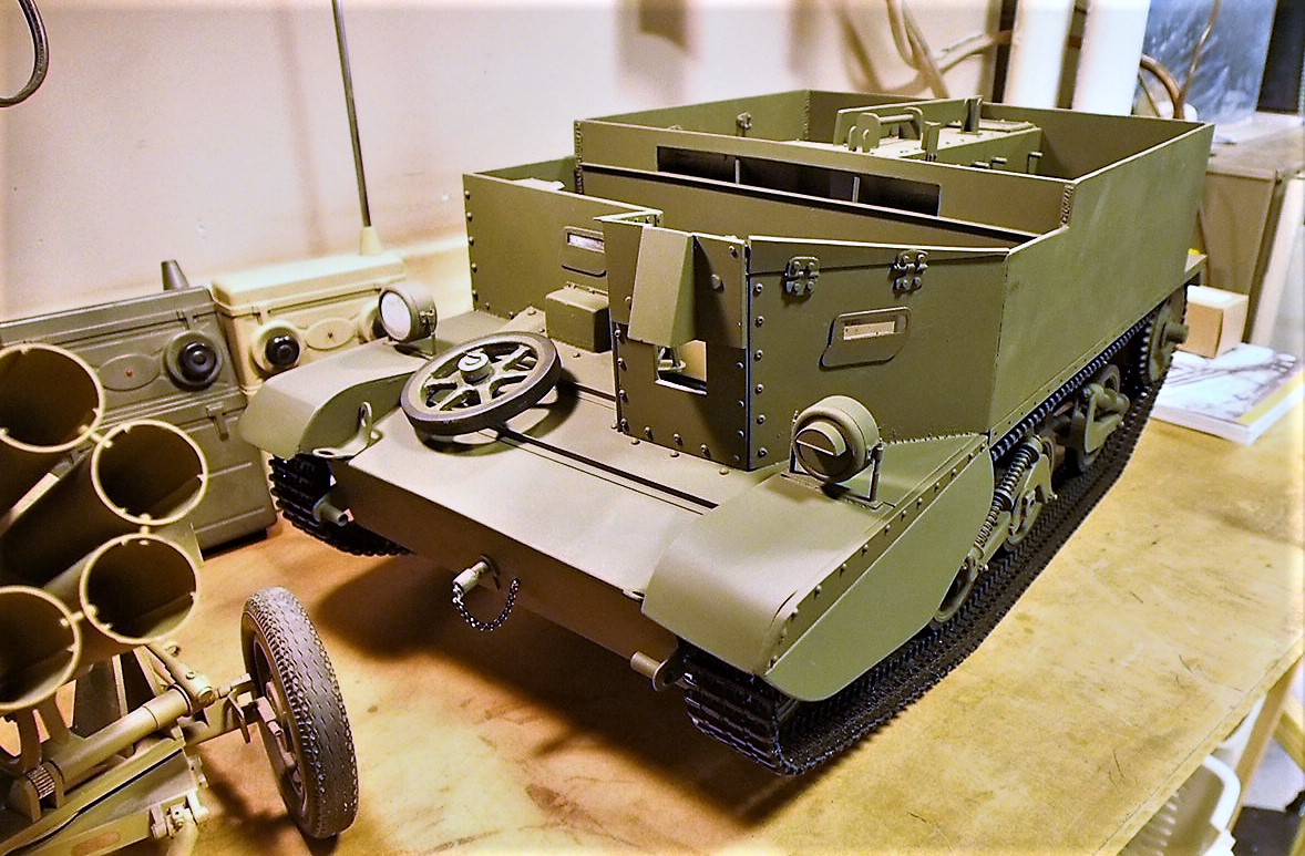 Crusader Armour : 1/6 scale Bren Gun Carrier - Scratch built - Finish