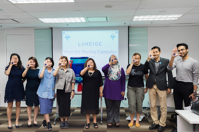 Laneige’s ‘Waterful Sharing Campaign’ Renewed Momentum to Extend Provision of Clean Water For Rural Communities, Laneige Malaysia, about laneige malaysia, csr program in malaysia for 2017, csr program, laneige sleeping mask, laneige refill me bottle
