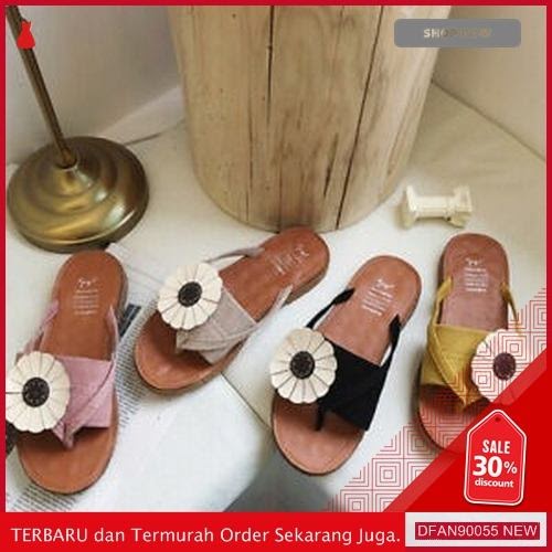 JUAL DFAN90055F24 SEPATU N SANDAL FC02x024 WANITA SENDAL TEPLEK TERBARU BMGShop