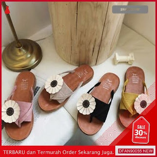 JUAL DFAN90055F24 SEPATU N SANDAL FC02x024 WANITA SENDAL TEPLEK TERBARU BMGShop