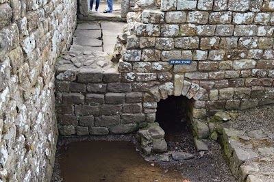 Roman bathhouse at Chesters Roman Fort, Hadrians Wall