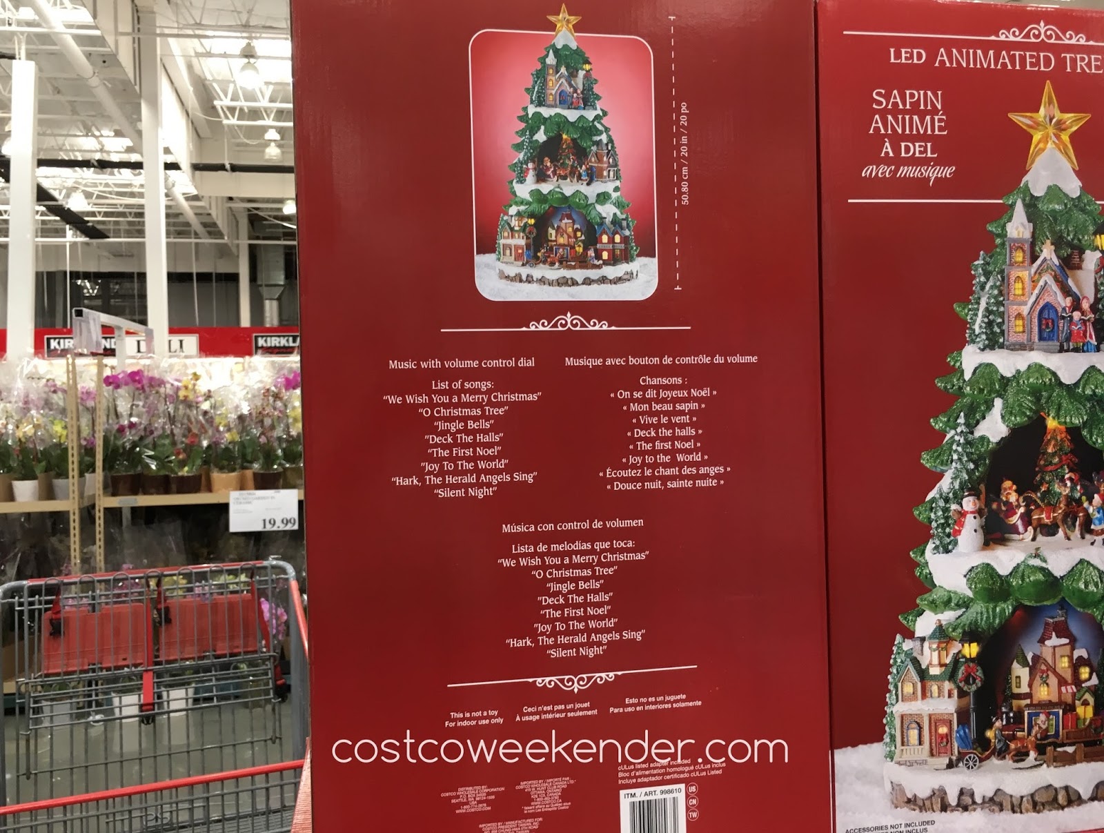 20" LED Animated Tree with Music Costco Weekender
